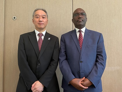 (Photo)Meeting with ARIPO’s Director General Twebaze
