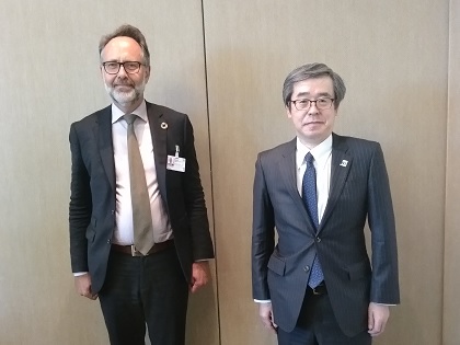 (Photo)Meeting with PRV’s Director General Strömbäck