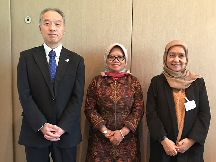 (Photo)Meeting with DGIP's Director Lastami