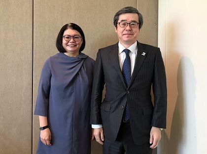 (Photo)Meeting with IPOS’ Chief Executive Lee