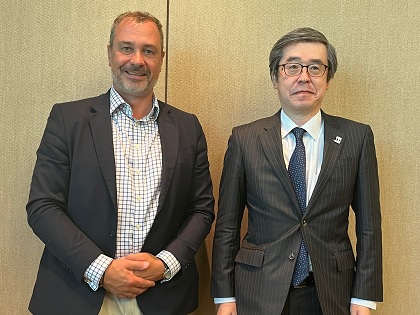 (Photo)Meeting with UKIPO’s Chief Executive Officer and Comptroller General Moss