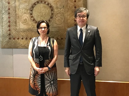 (Photo)Meeting with EPO’s Vice-President Simon