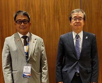 （写真）バルバ長官（フィリピン）との会談