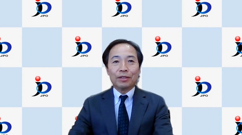 (photo)Video message from YASUDA, Director―General of the Trial and Appeal Department of the JPO