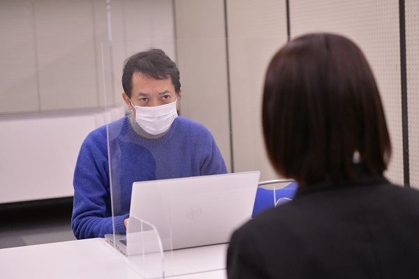 （写真10）相談コーナー
