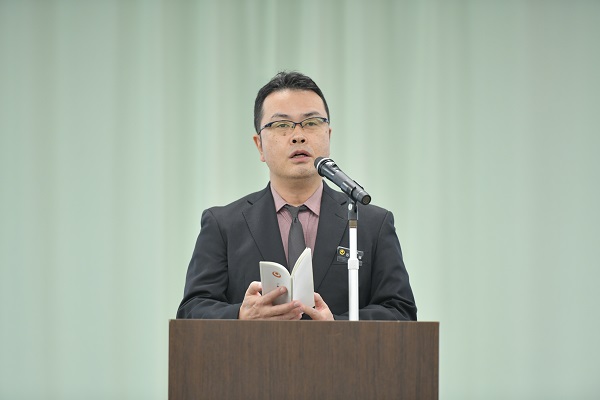 （写真）沖縄県 商工労働部 産業振興統括監 谷合 誠 氏