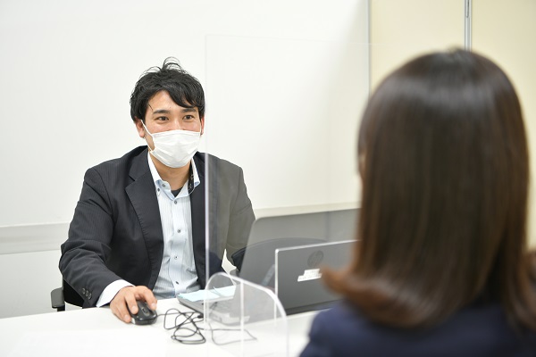 （写真）相談コーナー