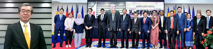 （写真4）知財啓発事業協力覚書署名式の様子