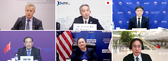 （写真）五庁副長官級会合