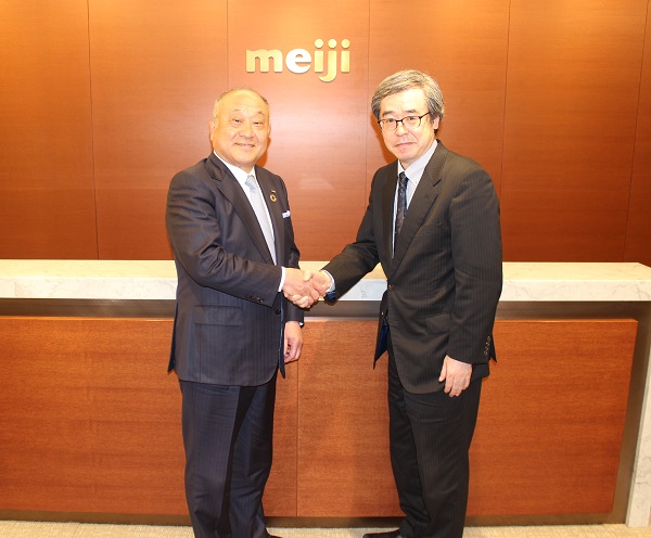 （画像1）株式会社明治との意見交換
