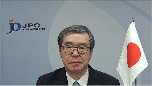 （写真）濱野長官による冒頭挨拶