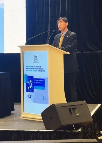 （Photo）Address by Director-General Mr.MOROOKA