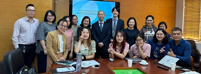 JPO Provided IP Viet Nam Examiners with Face-to-Face Examination Practice Training Program