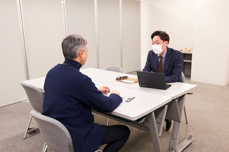 （写真）相談コーナー