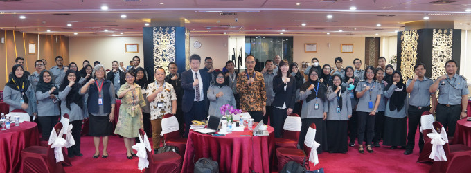 インドネシア知的財産総局（DGIP）の特許審査官に審査実務研修を対面形式で実施しました