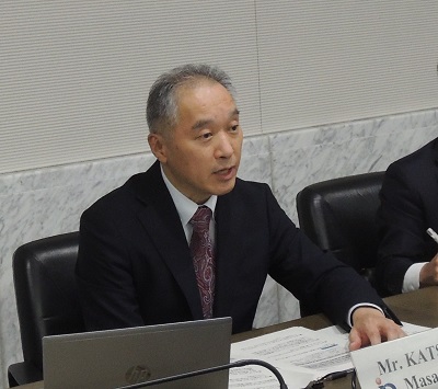 Photo - Mr. KATSURA Masanori, Deputy Commissioner of the JPO