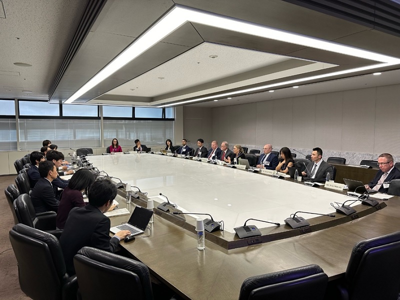 Photo - Working-level meeting