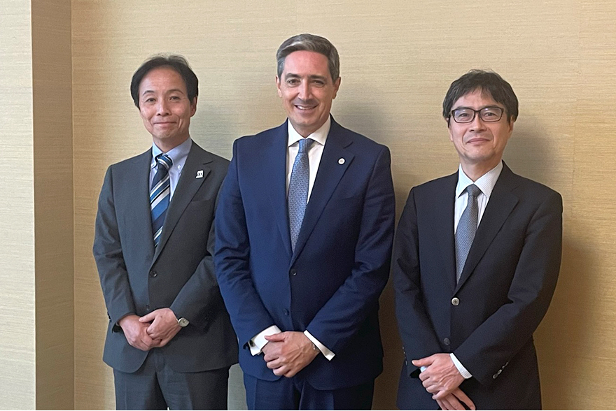 （画像）ネグラオ長官（欧州連合知的財産庁）との会談