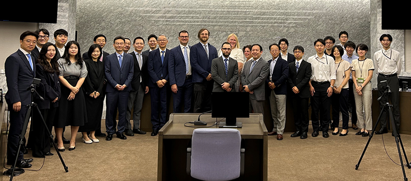 Photo - Group photo at the JPO