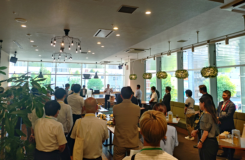 （写真）日本弁理士会主催交流会