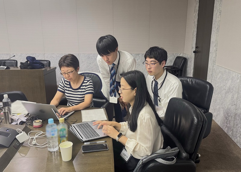 （写真2）協議の様子（1）