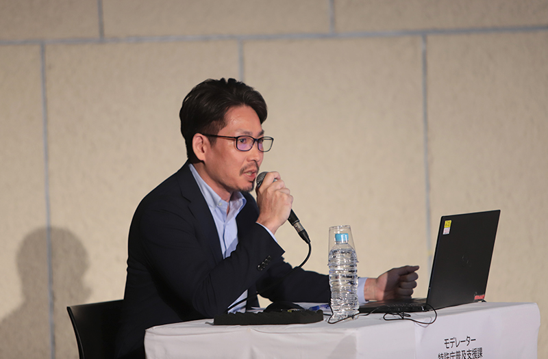 （写真）特許庁普及支援課　高田 龍弥