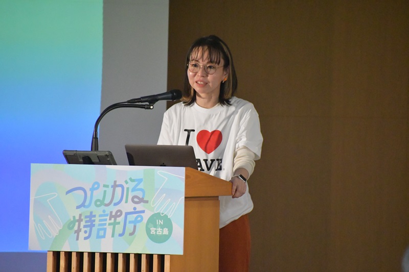 （写真）一般社団法人デザインイノベーションおきなわ（DIO） 代表理事　神里 僚子氏