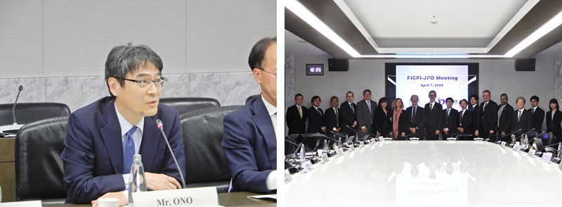 (写真）小野長官との会談