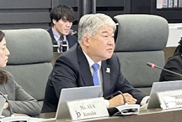 （写真）師田審査業務部長