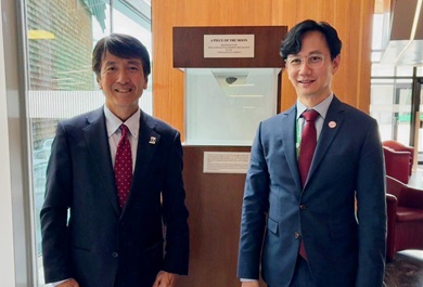 （画像）タン長官（シンガポール）との会談