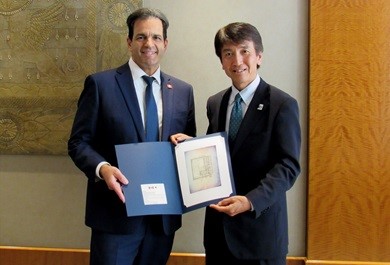 （画像）ジョーガラス長官 （カナダ）との会談