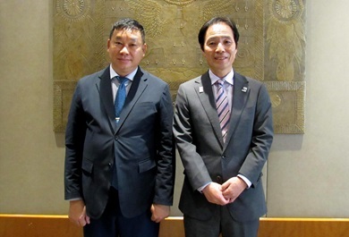 （画像）ホン副長官（ベトナム）との会談