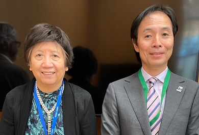 （画像）ワン事務局次長（WIPO）との会談