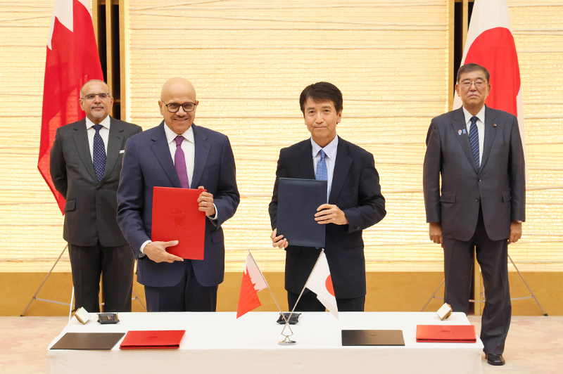 Photo - Signing Ceremony of the Memorandum of Cooperation (Source: Prime Minister’s Office of Japan website)
