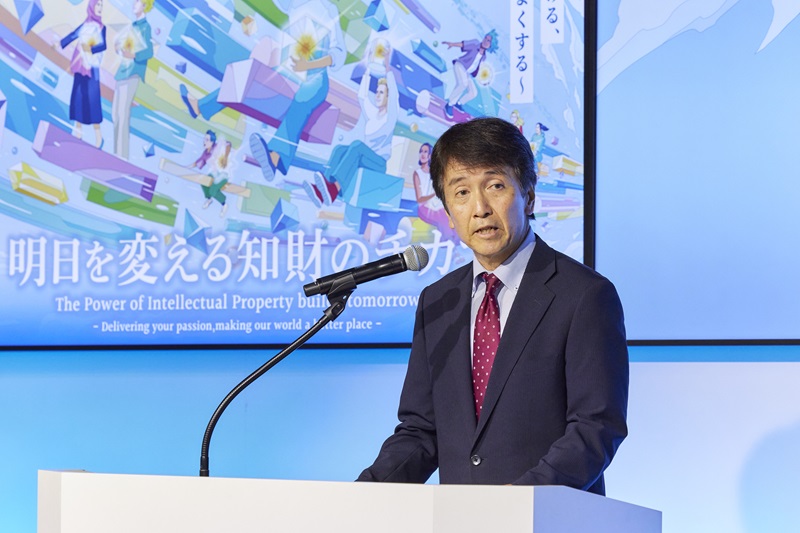 （写真1）河西長官による主催者挨拶