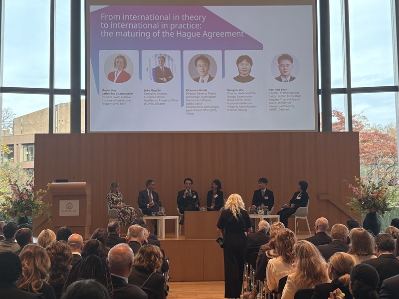 (写真)パネルディスカッション登壇の様子(北村審査第一部長(左から3番目))