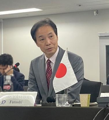 （写真3）安田特許技監