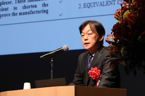 （写真2）基調講演2 - 株式会社村田製作所　中島 規巨 代表取締役社長CEO