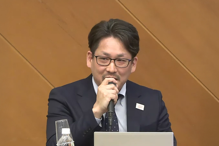 （写真）【モデレーター】特許庁総務部普及支援課　主任産業財産権専門官　高田 龍弥