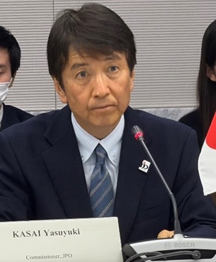 （写真1）会談の様子 - 河西長官