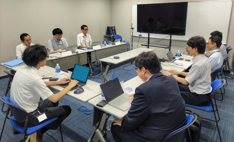 （写真）分野別会合の様子