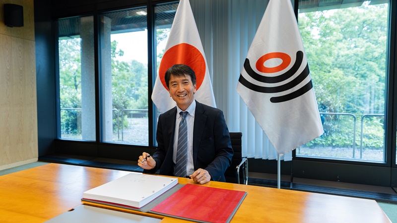 (写真)河西長官