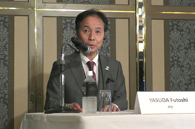 Photo - Mr. YASUDA Futoshi, Deputy Commissioner of the JPO