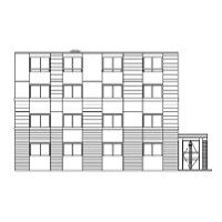 (図)意匠登録第1680025号 集合住宅