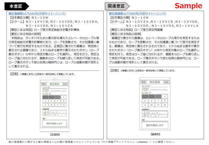 （図）本意匠と関連意匠
