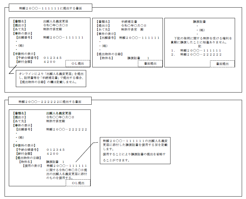 （図）A6記載例