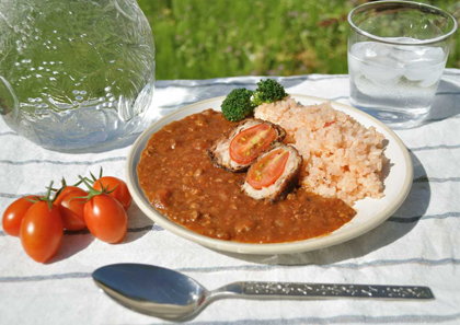 写真：北本トマトカレー