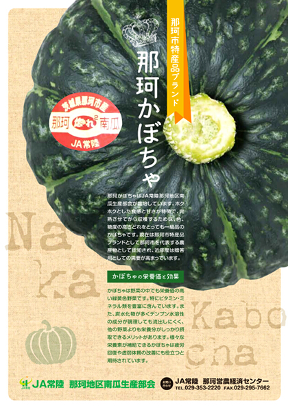 写真：那珂かぼちゃ
