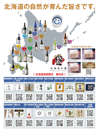 写真：北海道の酒