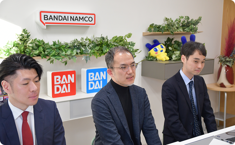 株式会社バンダイ 株式会社BANDAI SPIRITS ロゴ